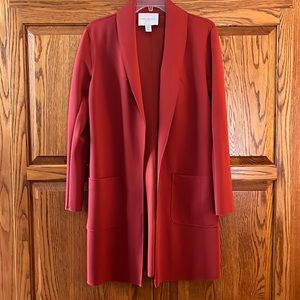 Carolina Belle rust long jacket-perfect for fall!